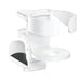 2-in-1 No‑Drill Desktop Cup Holder & Headphone Hook for Computer Desk