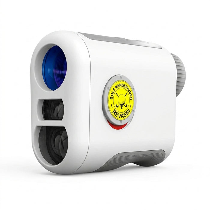 Golf Laser Rangefinder with Slope Compensation, Flag Lock & Vibration — 6x Magnification (650 / 1090 yd)