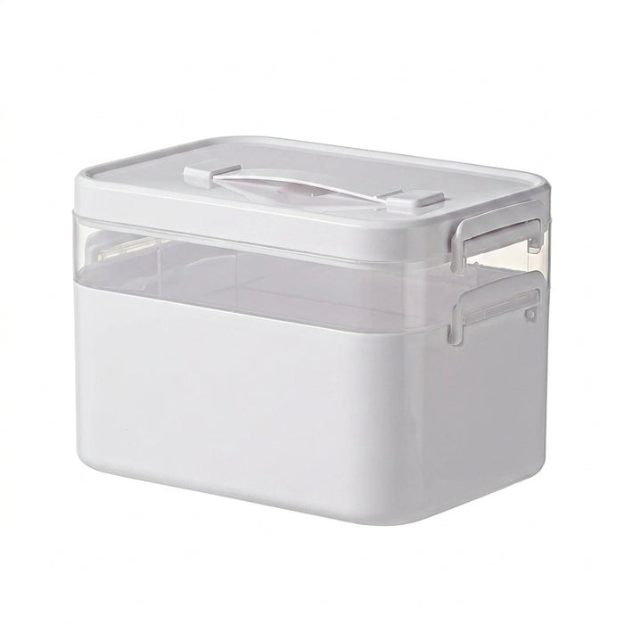 Large Multi-tier Medical Storage Box — Portable Medicine Display Rack