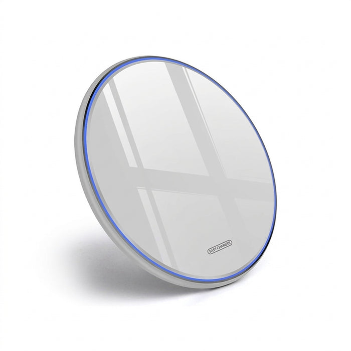 Portable 30W Wireless Charging Pad — Fast Qi Station for iPhone 16/15/14/13/12 (Pro Max, Mini), Samsung & Xiaomi