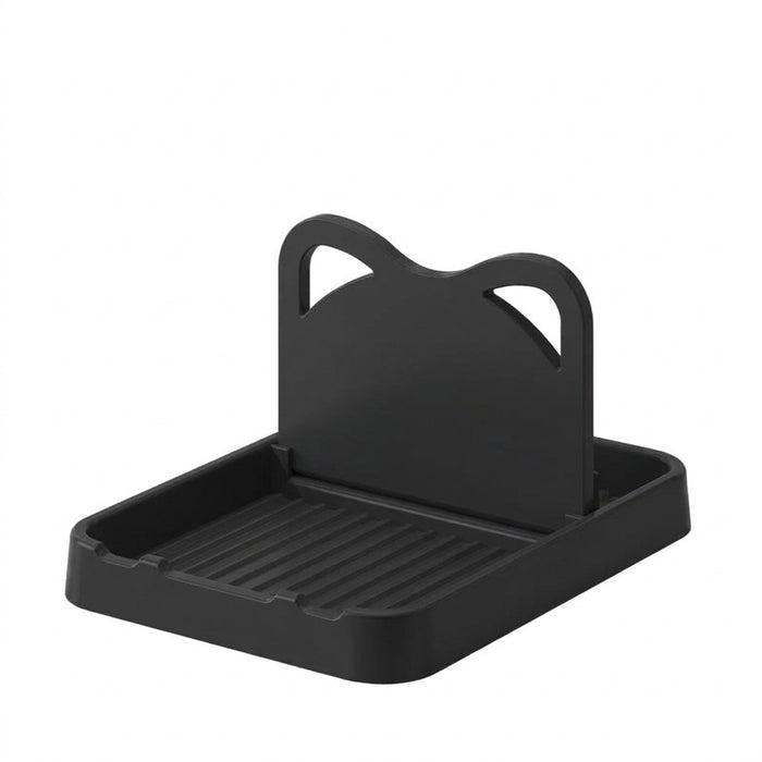 Multifunctional Lid & Spoon Holder — Plastic Stand for Pots, Spatulas & Spoons