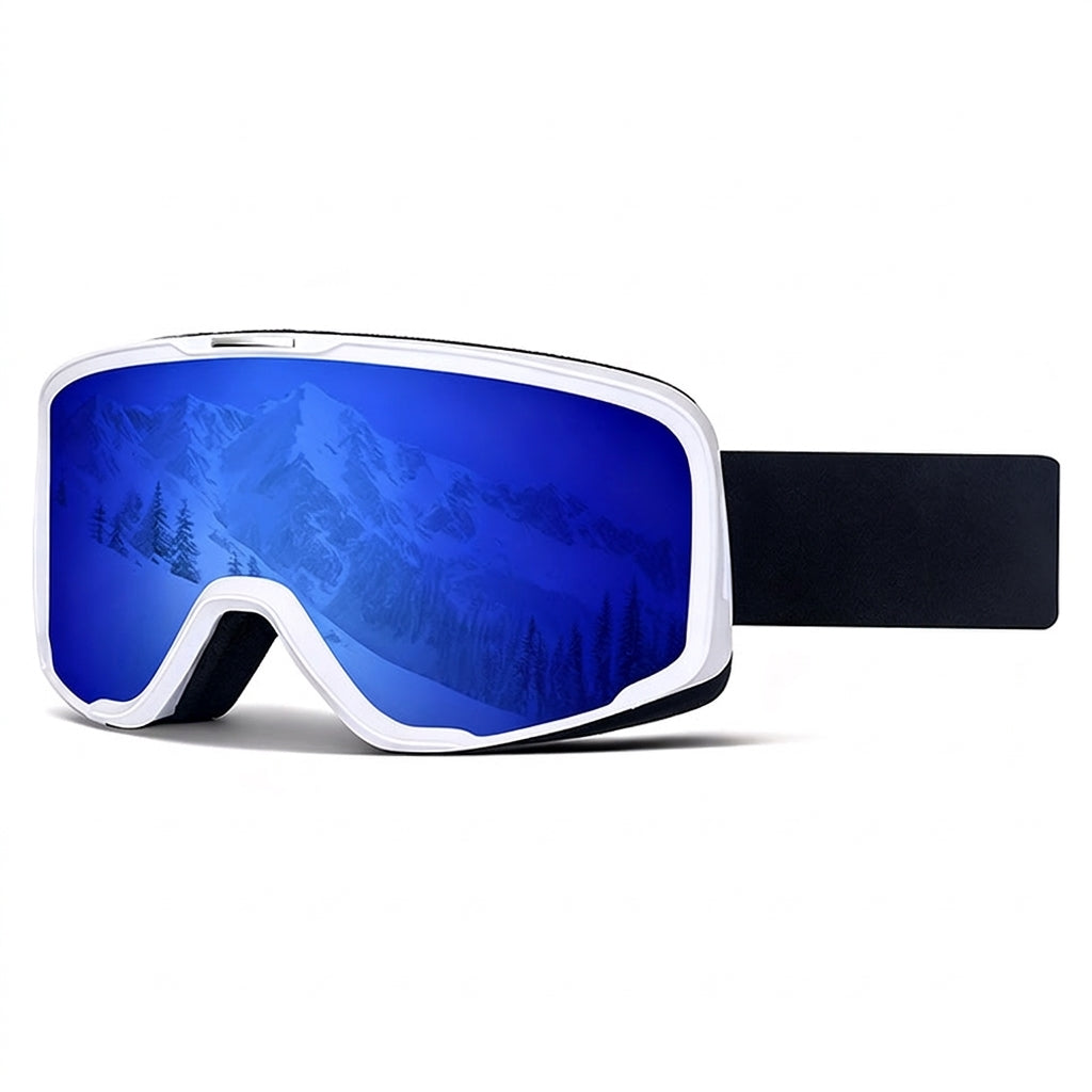 Adult Ski Goggles with UV Protection and Prescription Glasses Fit