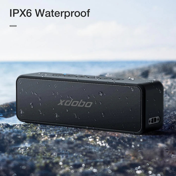 XDOBO® X sorozatú vezeték nélküli Bluetooth hangszóró – 30 W-os hangszóró nagy akkumulátorral hosszabb kültéri és vízálló használatra