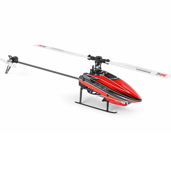 XK K110S 6CH Helicopter - Brushless 3D6G System, RTF Mode 2, FUTABA S-FHSS Compatible - Perfect for RC Enthusiasts and 3D Flying Beginners - Shopsta EU